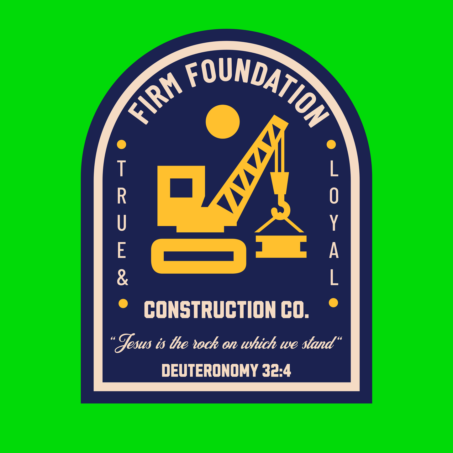 Firm Foundation Tee